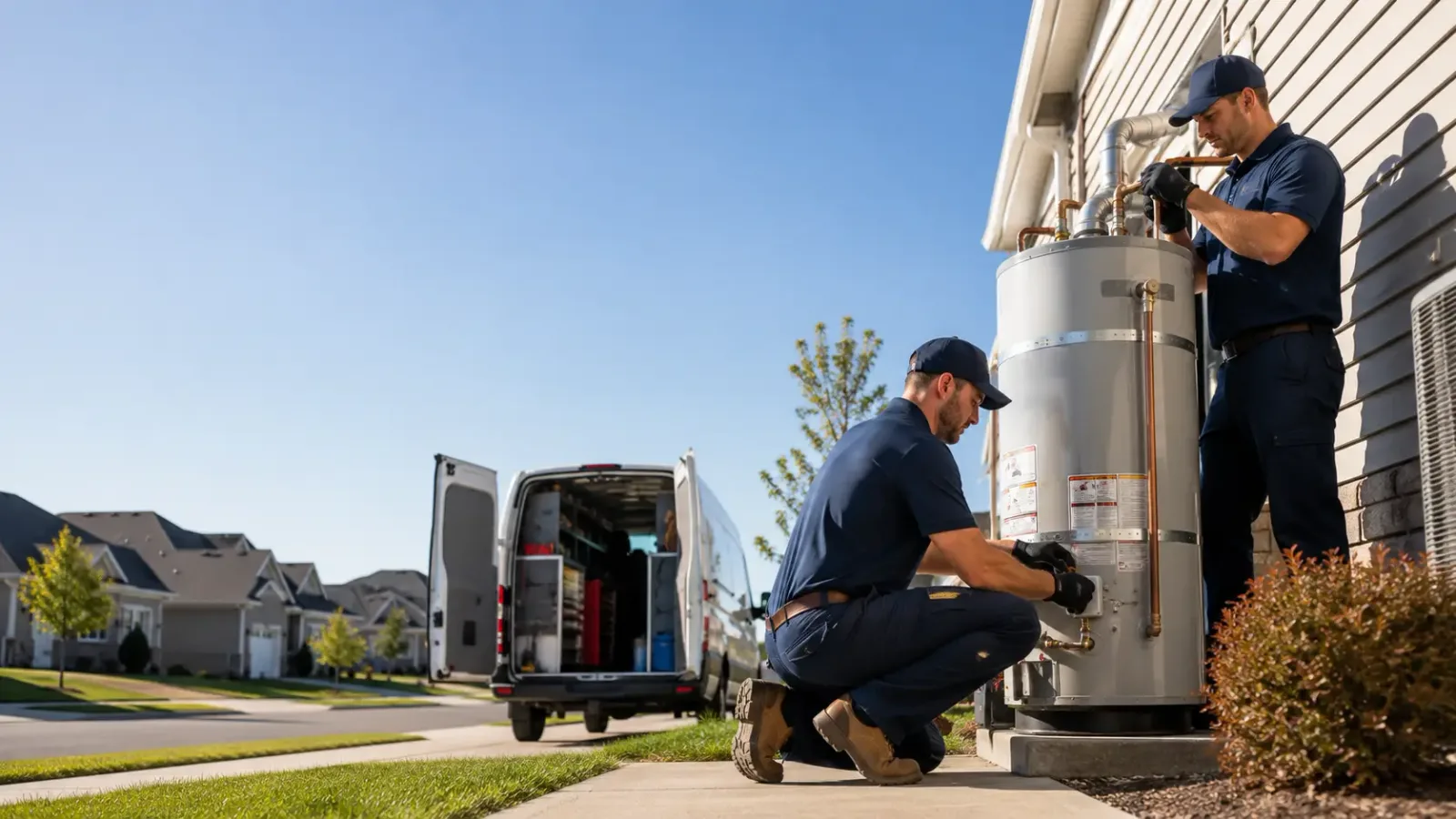 Water Heater Installation in Foxboro, WI